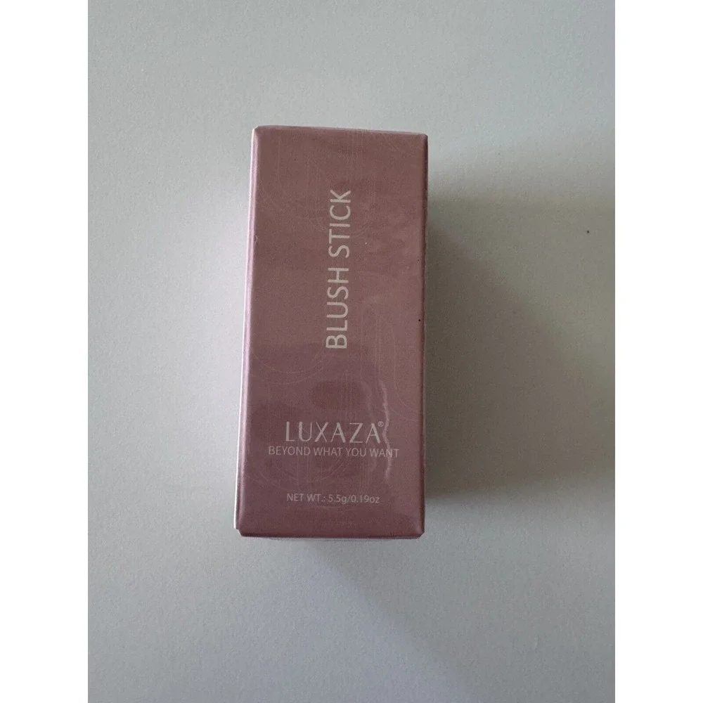 LUXAZA Cream Blush Stick for Cheeks Natural Matte Lip 03 NEW Magenta Pink Makeup